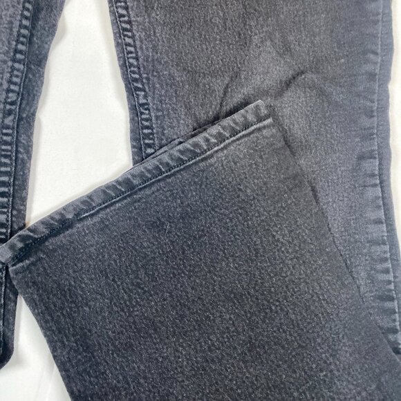 Lee Riders Midrise Bootcut 12 Cotton Blend Black Jeans - Picture 2 of 5